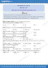 Đề thi học kì 1 Toán 7 Kết nối tri thức - Đề số 18
